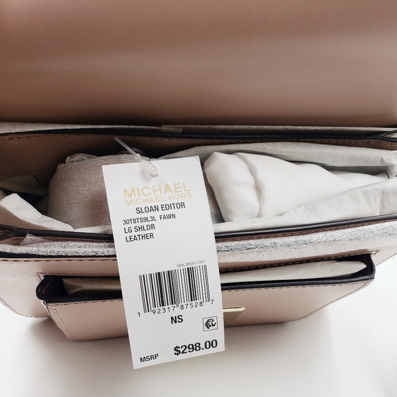 *SOLD*Michael Kors💝Pink💝Leather Crossbody Bag - Picture 4 of 8